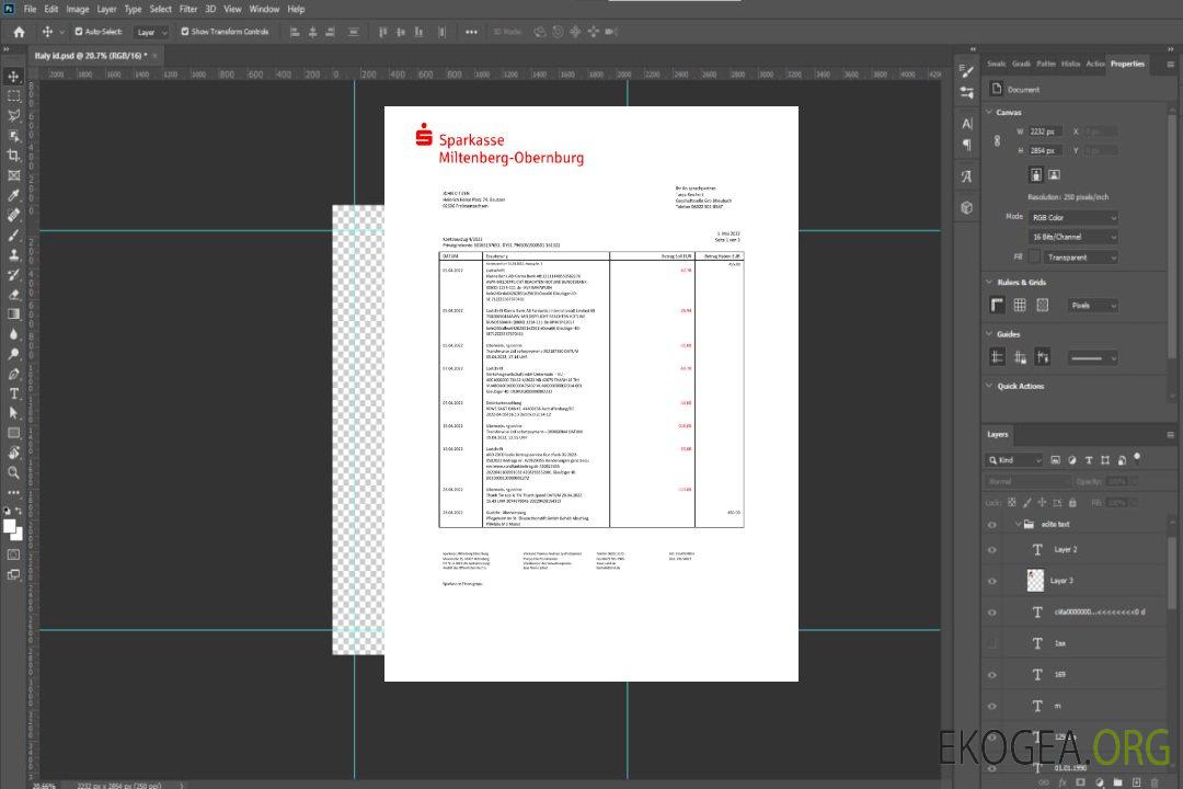 Allemagne Sparkasse Miltenburg-Obernburg relevé bancaire Modèle Word et PDF template Allemagne Sparkasse Miltenburg-Obernburg relevé bancaire Modèle Word et PDF template